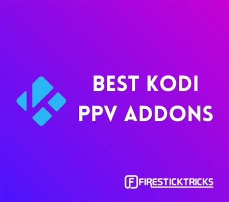 best kodi addon for ppv